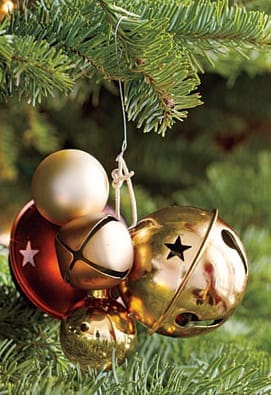 Cluster ornaments for a great look!