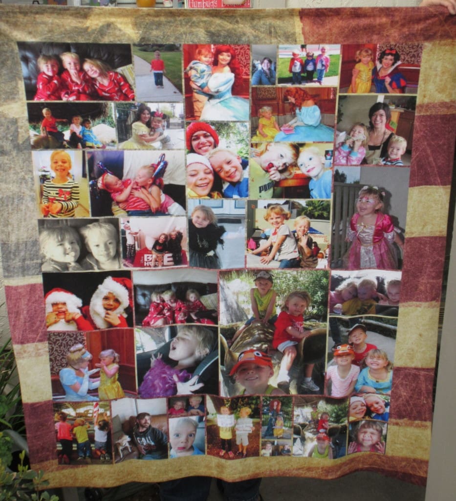 Custom Fleece Photo Blanket Giveaway