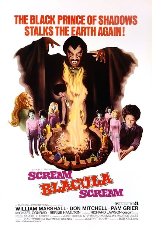 Scream Blacula Scream movie poster