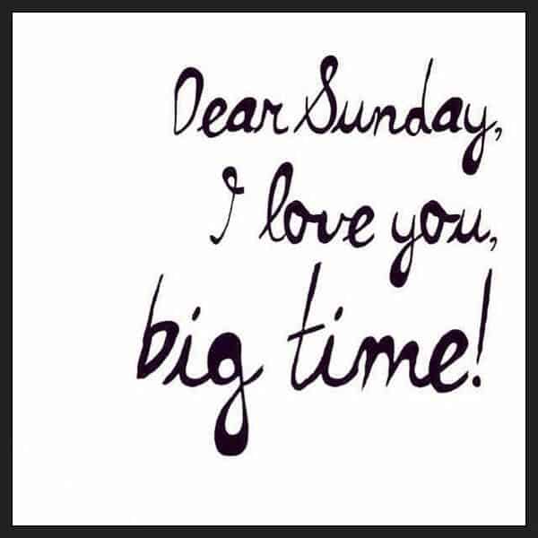 Dear Sunday