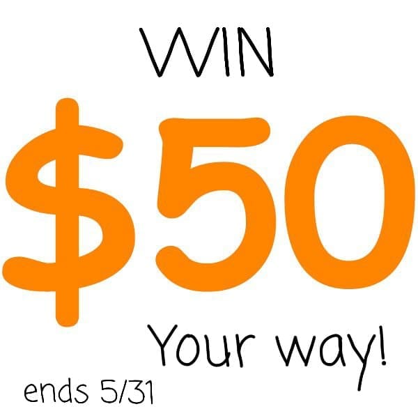 Win $50 your way. Single blog