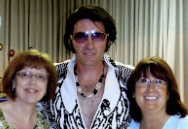Barbara, Elvis and me