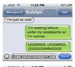 Auto correct funny text