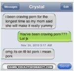 Auto correct funny text