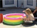 Kids in a pool