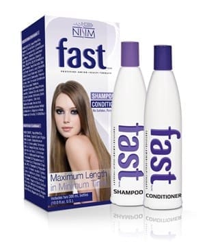 Fast grow hair shampoo bottles