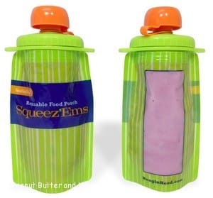 Squeez'em container for kids