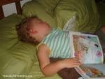 Baby sleeping with Angels book