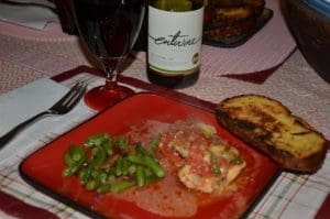 Chicken piccata dinner