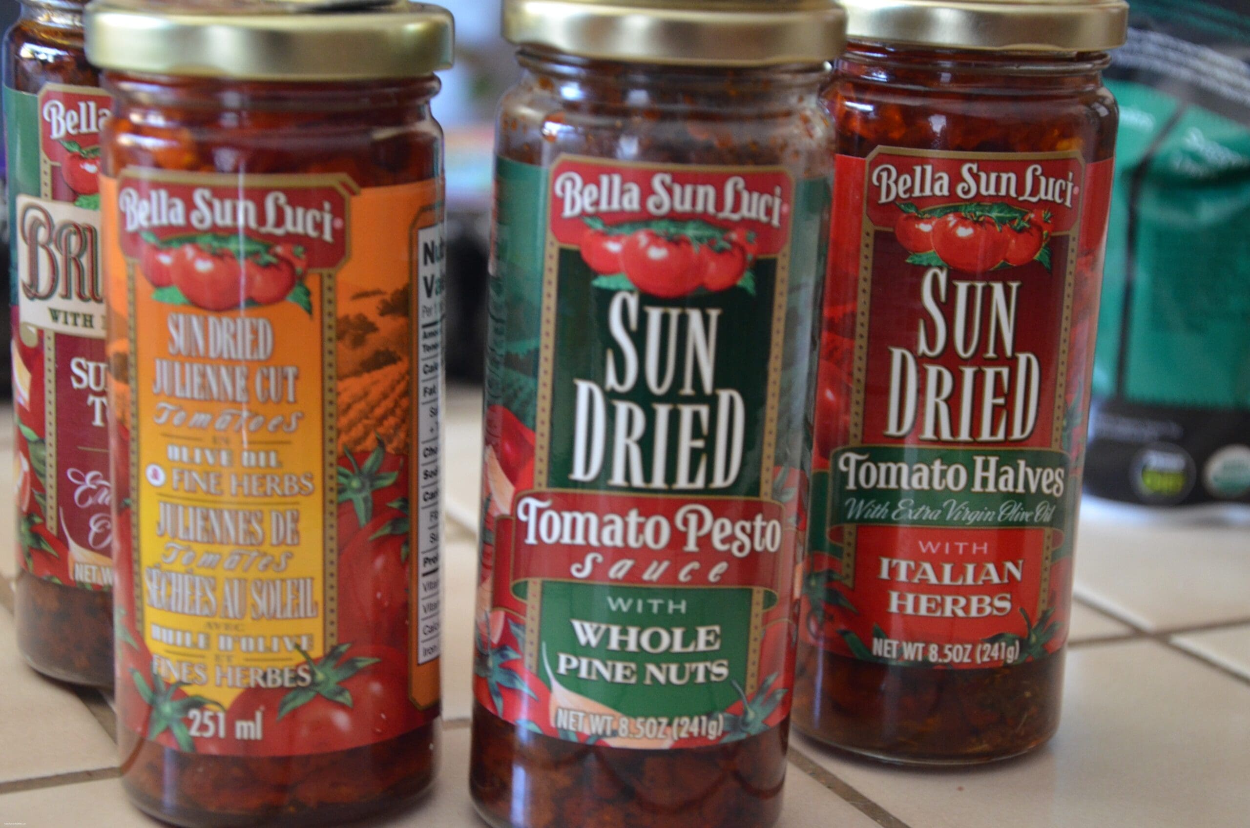 Sundried Tomatoe jars