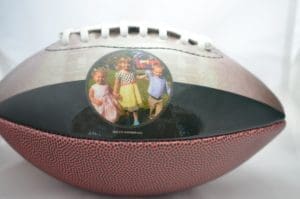 customized football