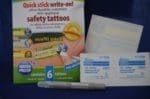 Safety tattoo for kids