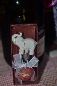 Elephant bottle stopper