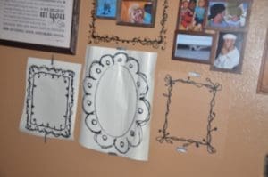 Decal Wall Frames by Dezign With a Z