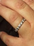 Win this simulated diamond Eternity Band!!