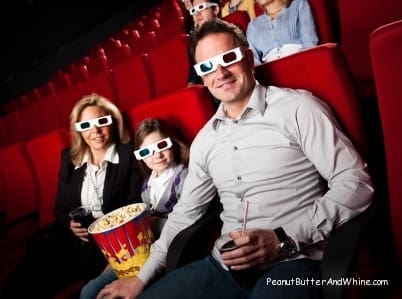Family at movies