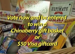 Chinaberry Vote for the best toy and win a Chinaberry gift Basket OR a $50 Visa Giftcard!! 