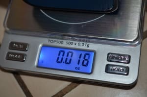 Small digital scale