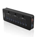 Etekcity® 10 Port USB 3.0 Hub with Dedicated 5V/2A Charging Port