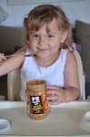 little girl and her Peanut Butter Crave