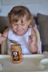 little girl and her Peanut Butter Crave