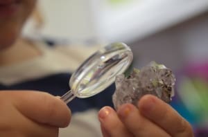 Growing Purple Amethyst Crystals