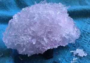 Growing Purple Amethyst Crystals