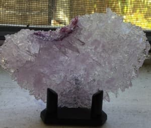 Growing Purple Amethyst Crystals