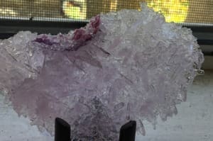 Growing Purple Amethyst Crystals