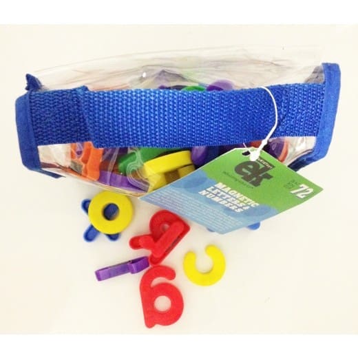 EduKid Toys Magnetic Letters & Numbers