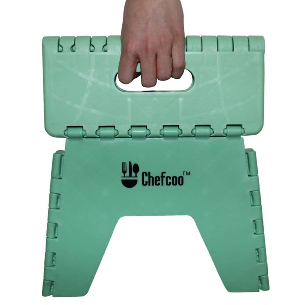 Folding step stool