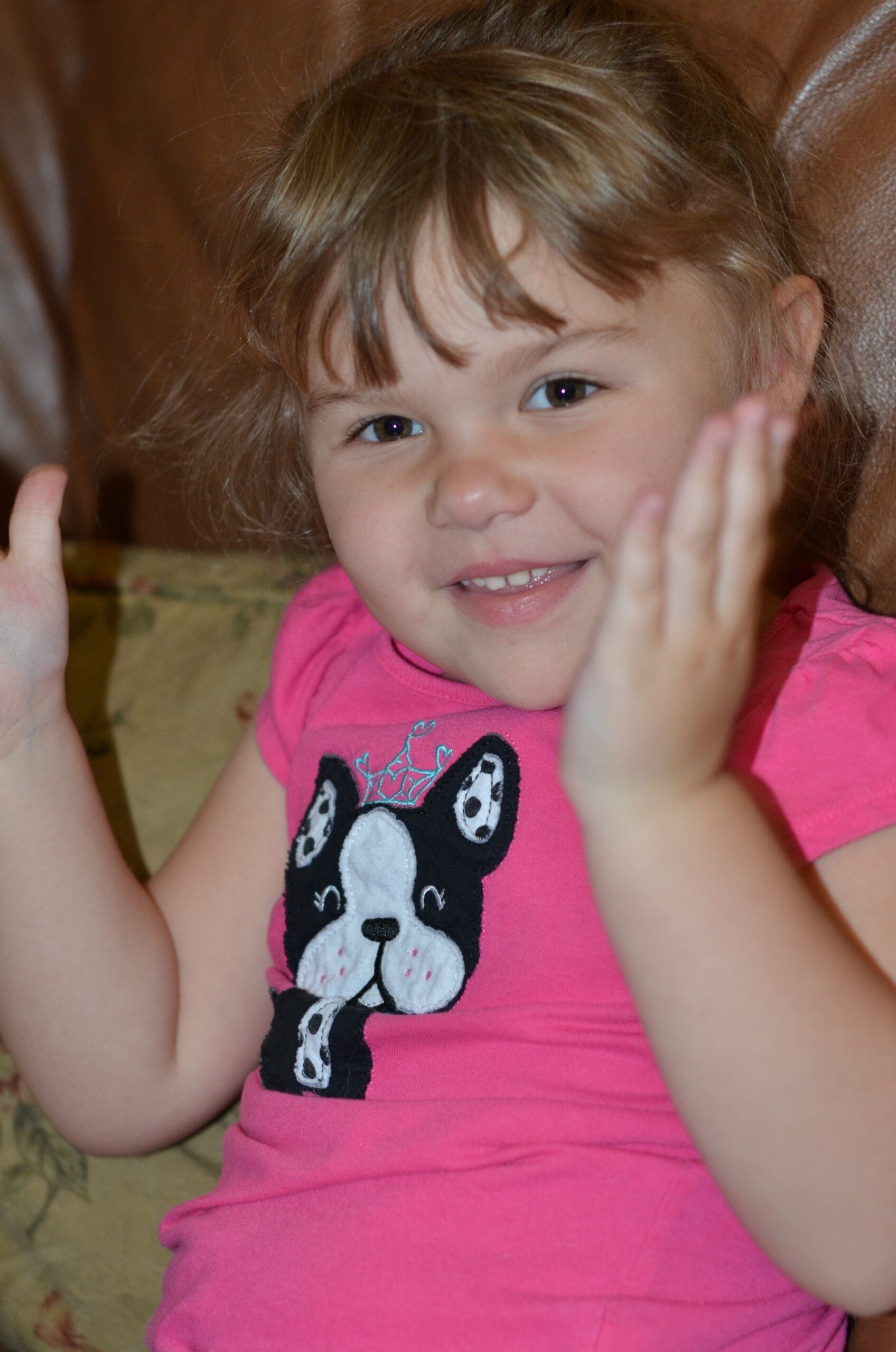 Smiling little girl