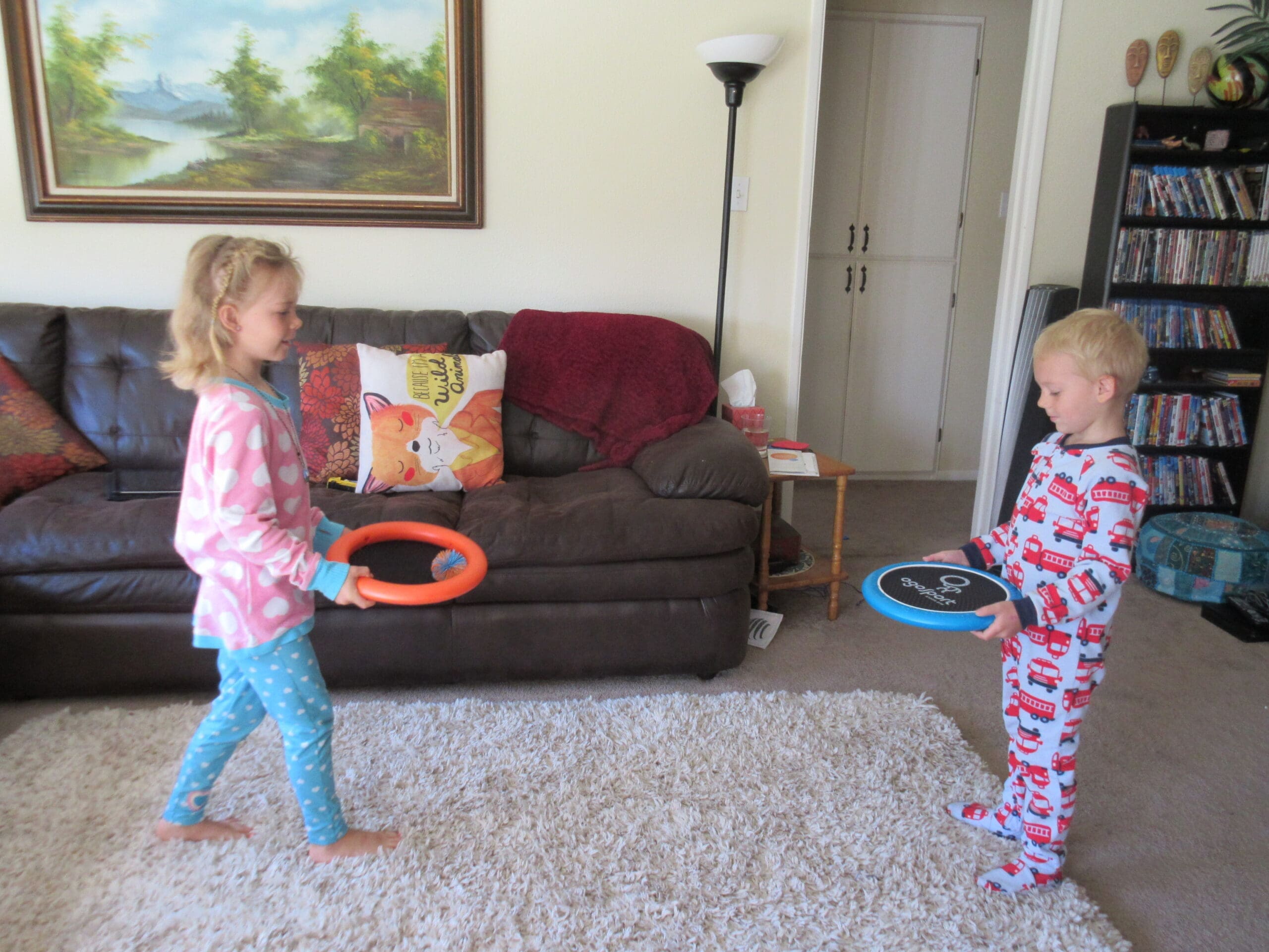 kids playing OgoSport OgoDisk Game
