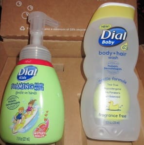 Dial Baby wash bottles