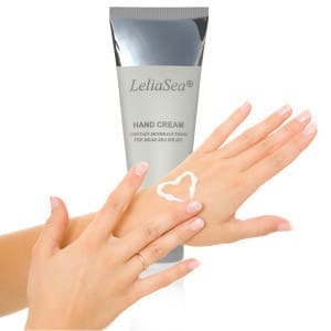 Hands with Hand cream