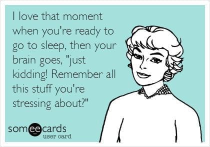 Sleep cartoon
