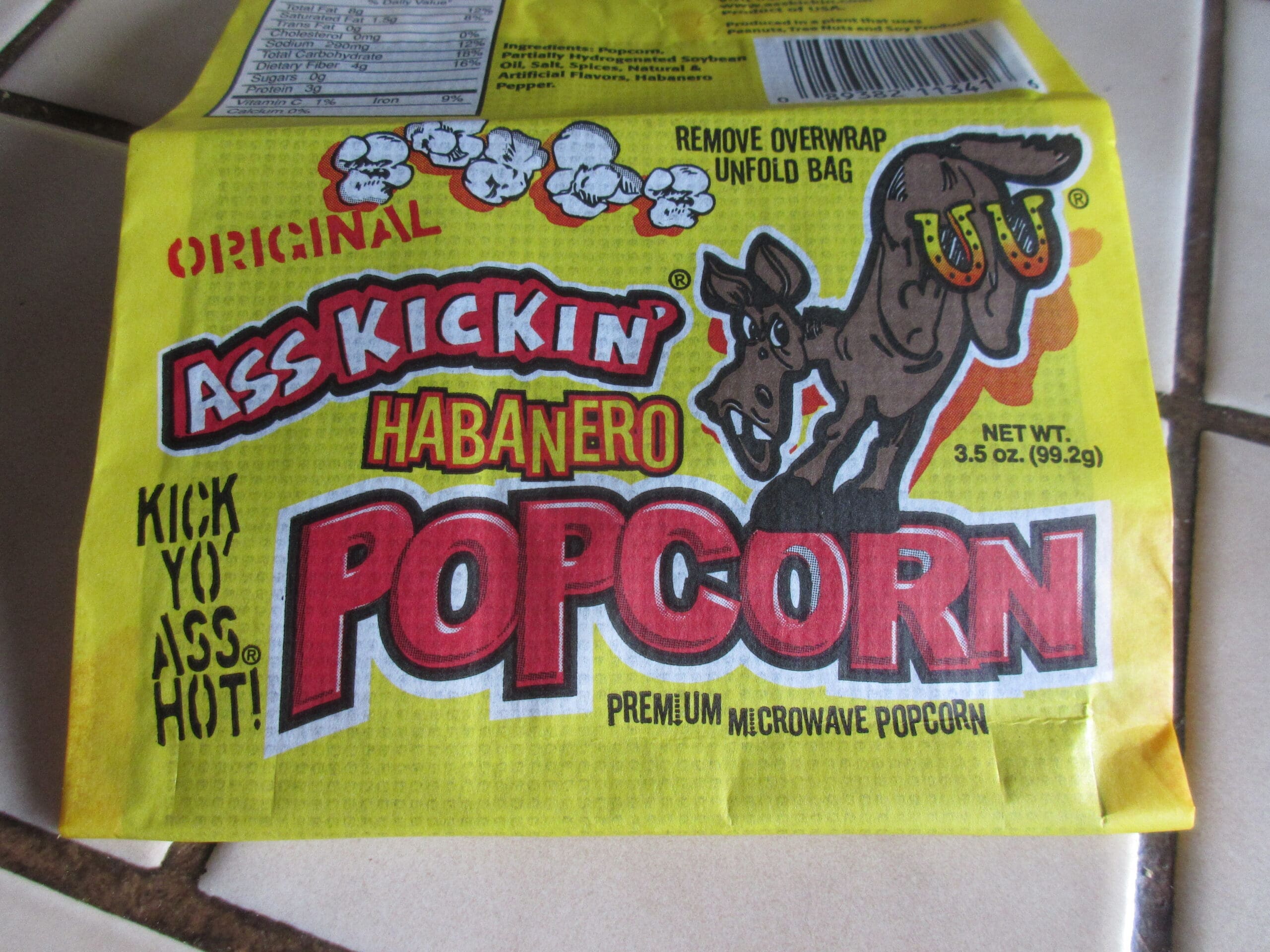 Heck That's Hot Subscription Box popcorn