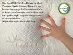 bamboo Shredded Memory Foam Pillow 