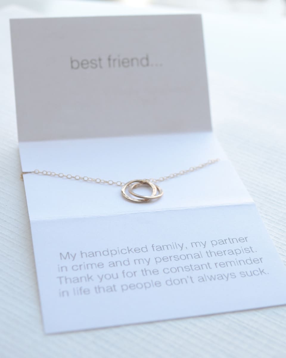 Best Friend Necklace From Olive Yew