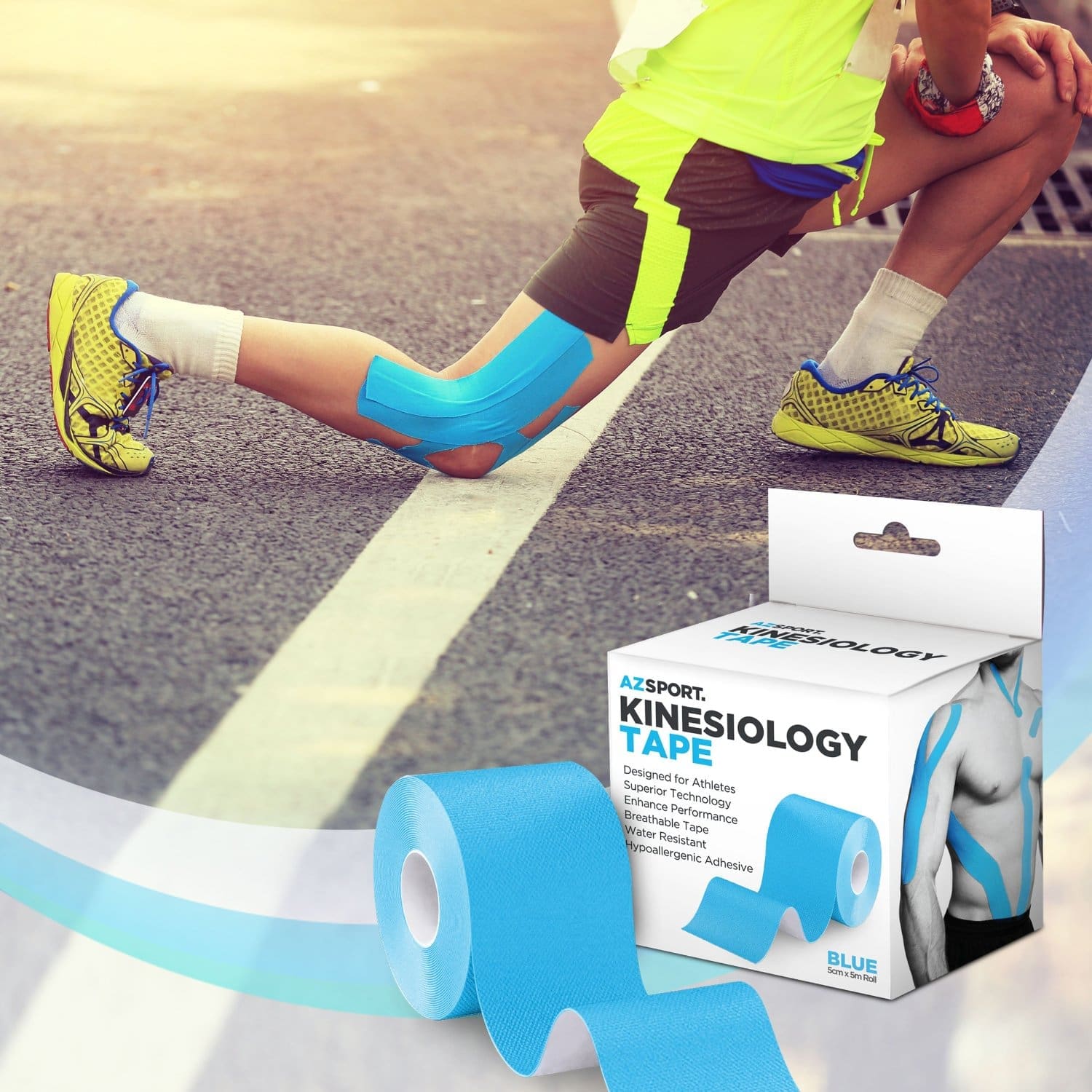 AZSPORT Kinesiology Tape