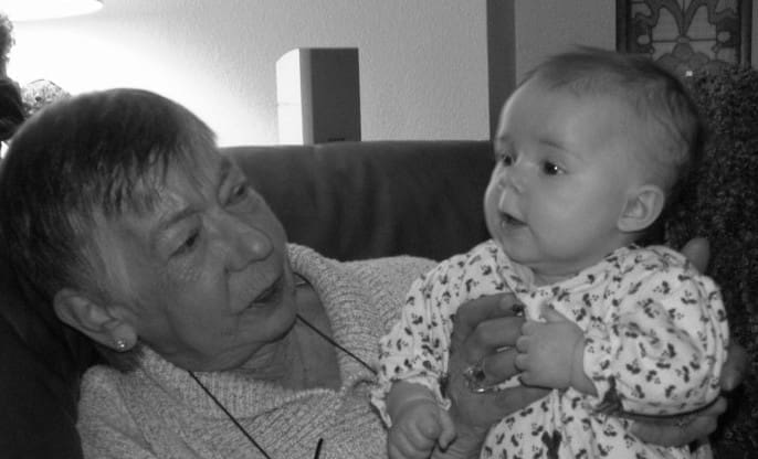 Great Grandmother and Great Granddaughter