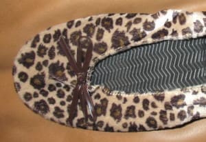 Kushyfoot slipper in animal print