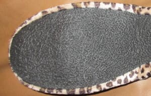 Bottom of a Kushyfoot slipper