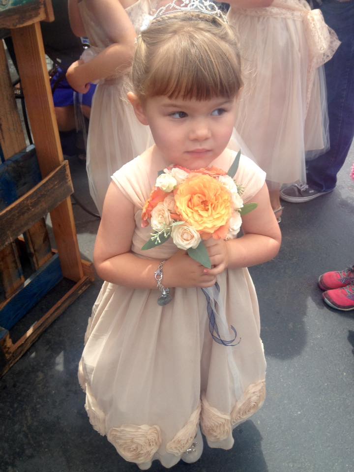 Wedding Party flower girl dress