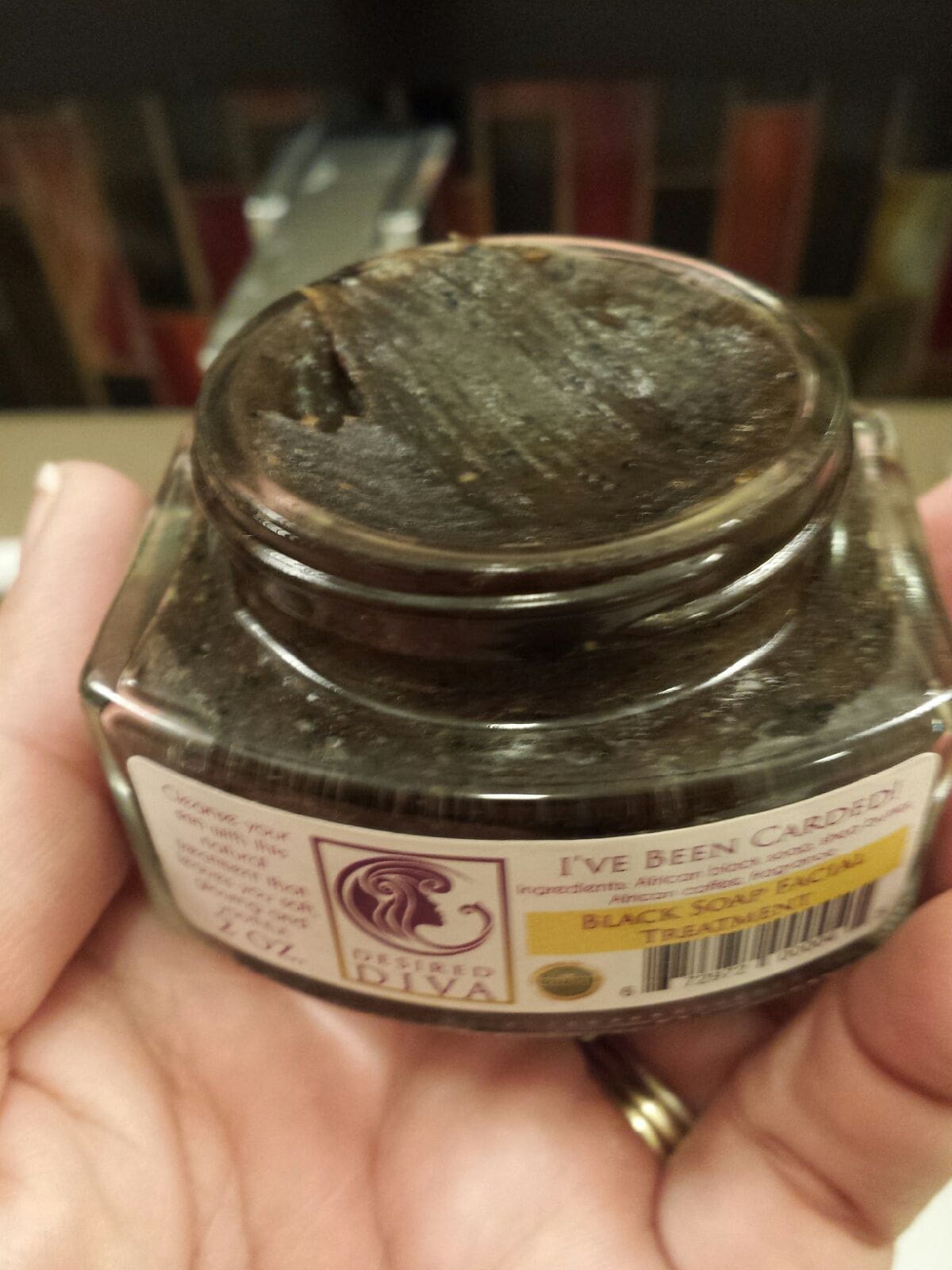 black soap face wash