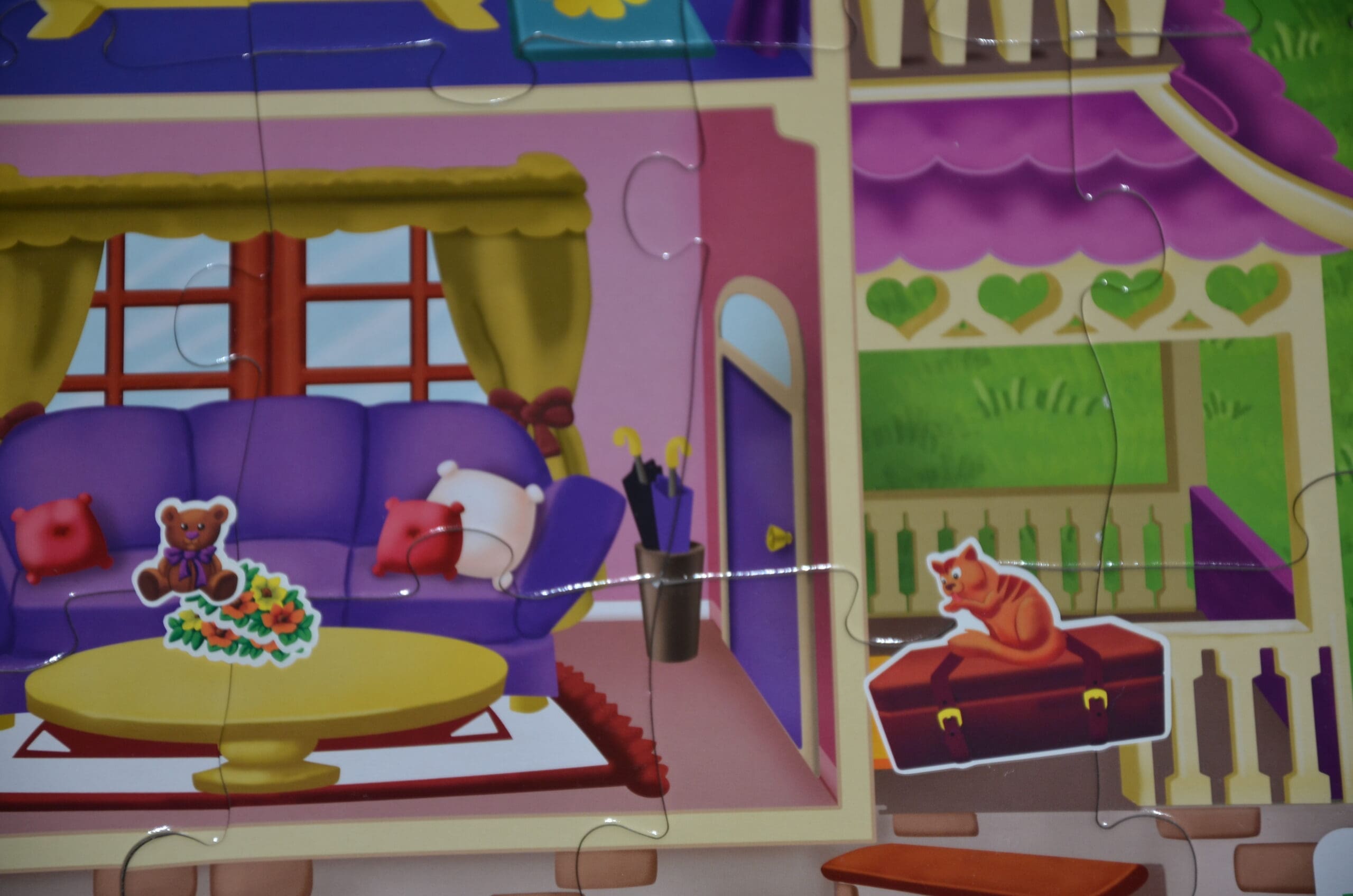 dollhouse puzzle for kids