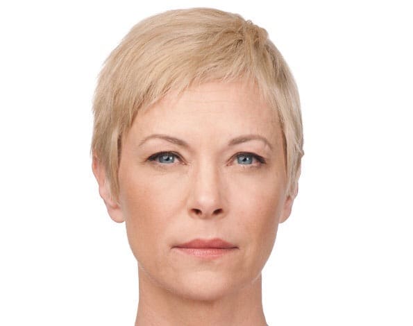 woman with blonde hair