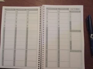 Planner pages