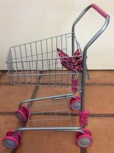 childs shopping cart