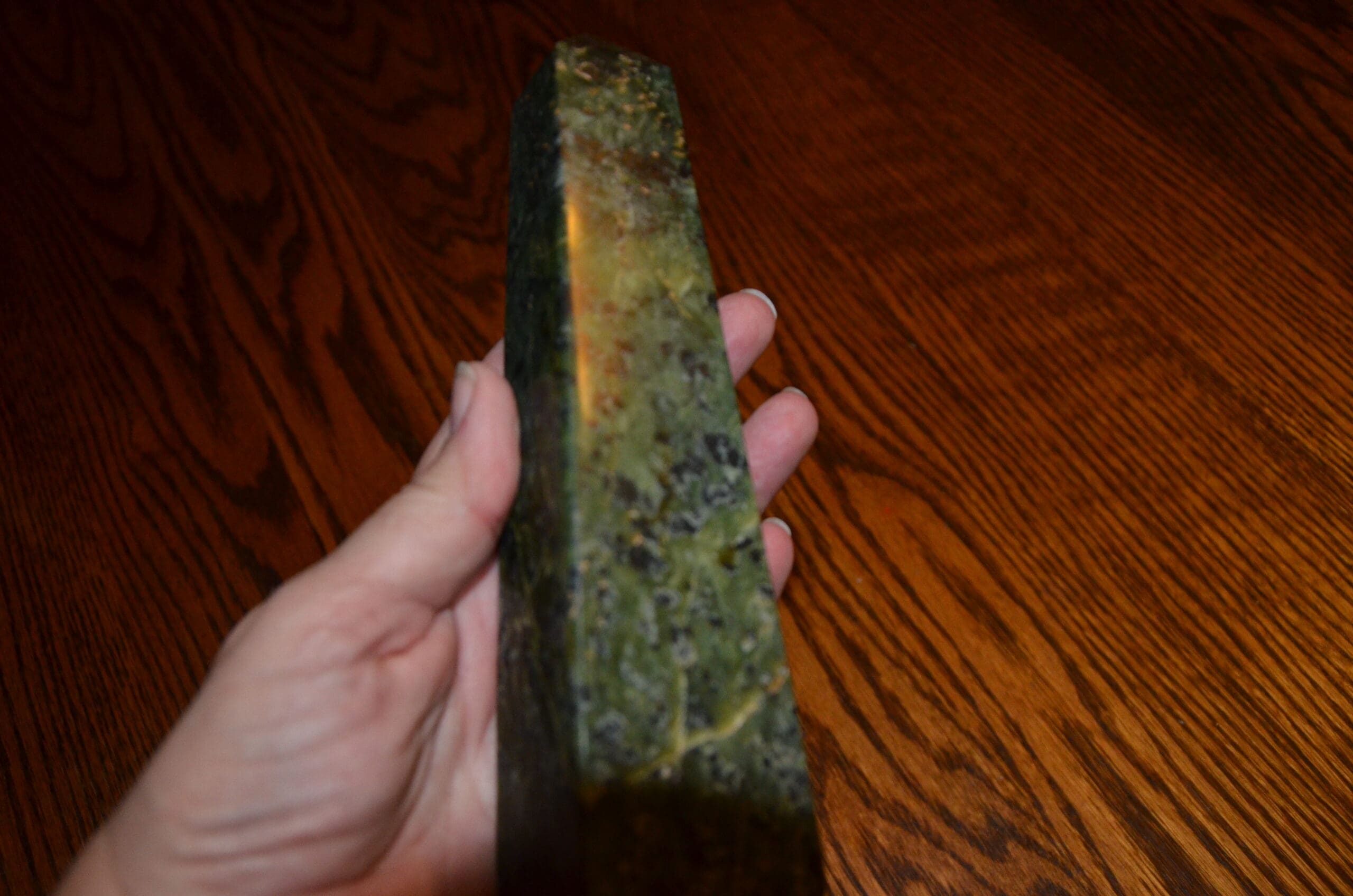 NOVICA Jade Obelisk